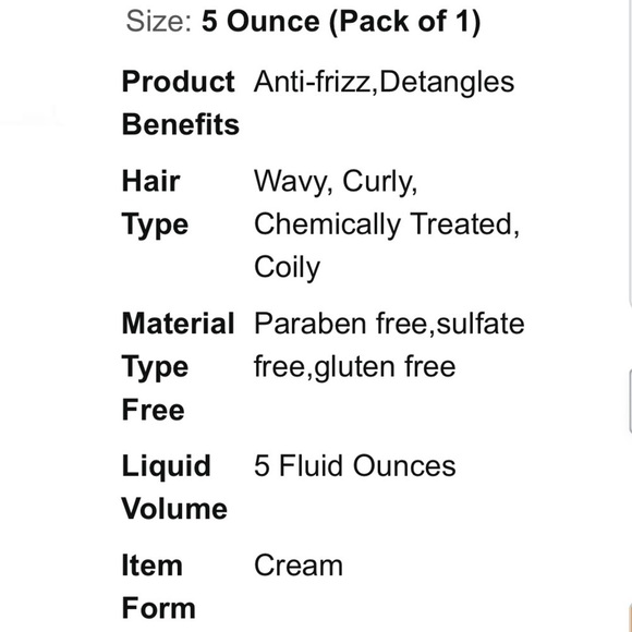 NWT Controlled Chaos Curl Defining Anti-frizz Curl Cream (5oz) - Picture 6 of 7